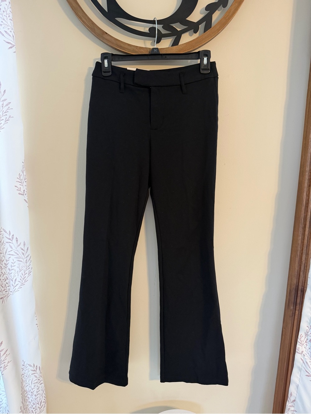 A New Day High Rise Flare Dress Pants Black Women’s 4R NWT 32” Inseam T101